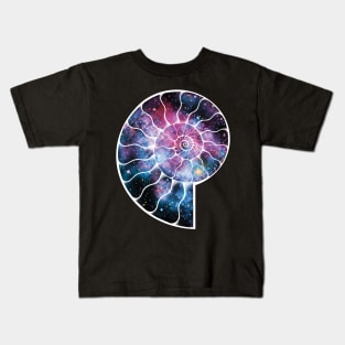 Ammonite & Space II Kids T-Shirt